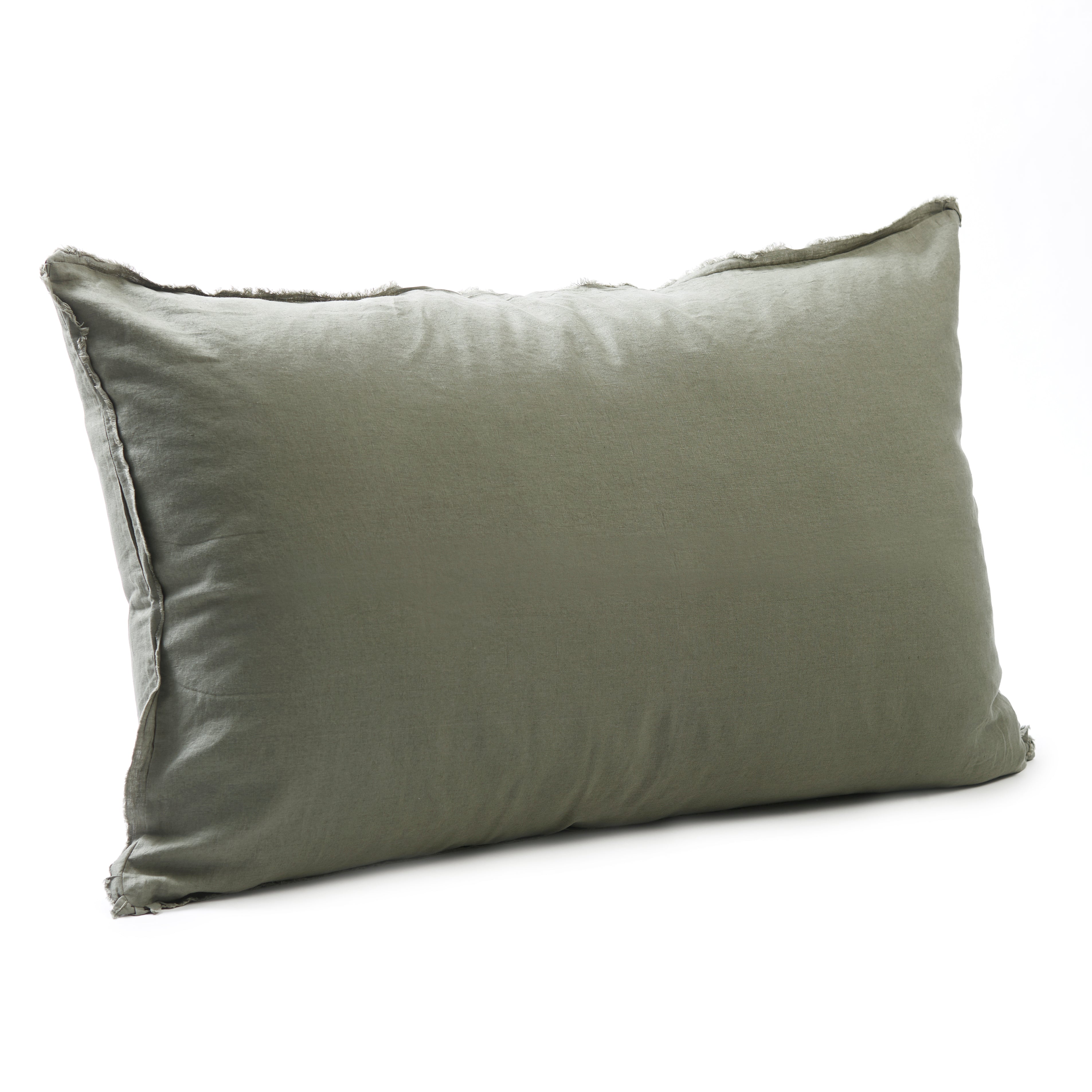 Bedhead Cushion in Khaki - Cover Only