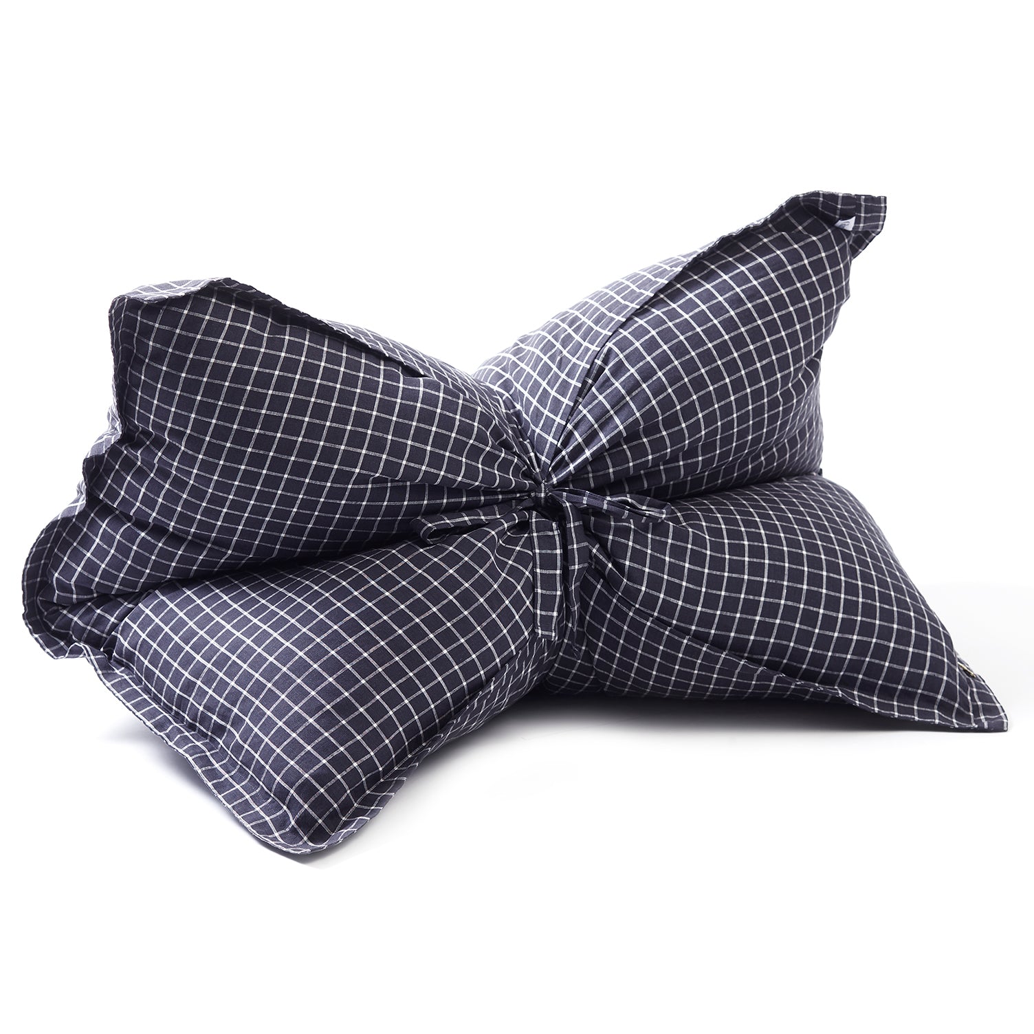 GlamSwag Mini in Navy Check - Cover Only