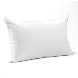 Elegant antique white bedhead cushion in stonewashed French flax linen, with hand-tufted edges, offering a soft, vintage-inspired hue and a refined, classic look.