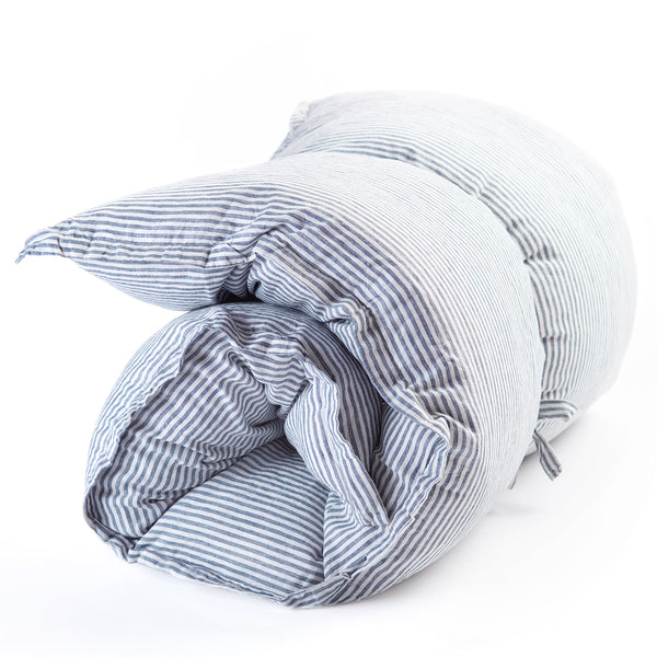 Linen GlamSwag in Marine Stripe