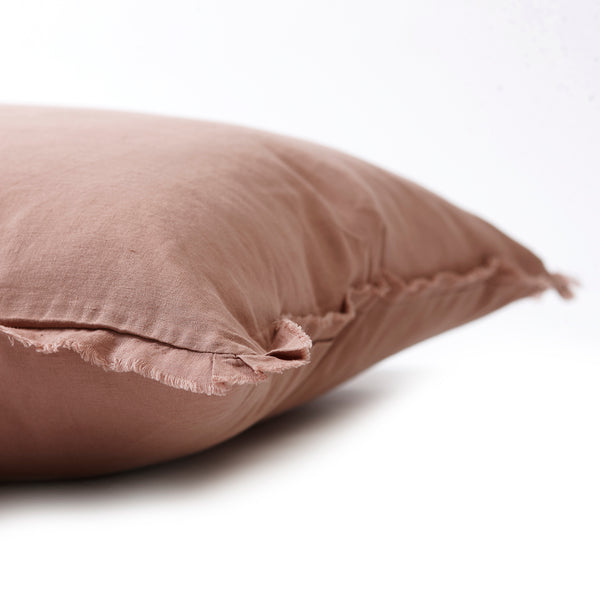 Linen Bedhead Cushion in Lotus