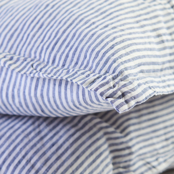 Linen GlamSwag in Marine Stripe