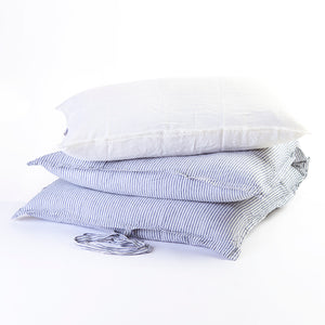 Linen GlamSwag in Marine Stripe