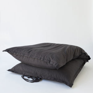 Linen GlamSwag in Dark Charcoal
