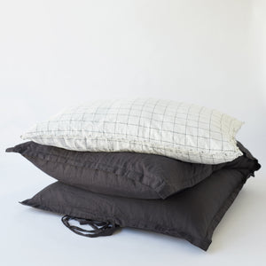 Linen GlamSwag in Dark Charcoal