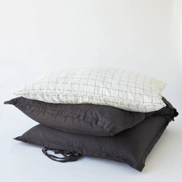 Linen GlamSwag in Dark Charcoal