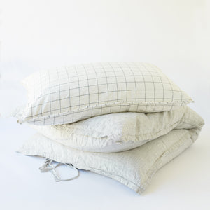 Linen GlamSwag in Pinstripe