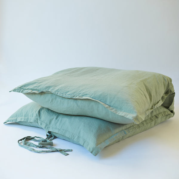Linen GlamSwag in Sage Green