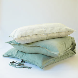 Linen GlamSwag in Sage Green