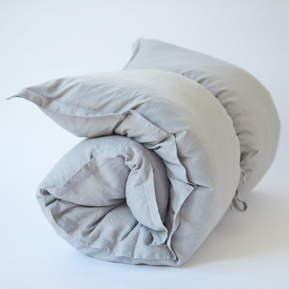 Linen GlamSwag in Dove Grey