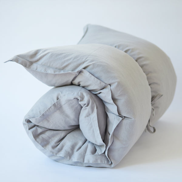 Linen GlamSwag in Dove Grey