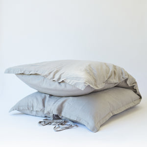 Linen GlamSwag in Dove Grey