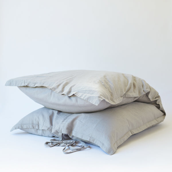 Linen GlamSwag in Dove Grey