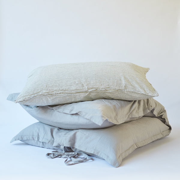 Linen GlamSwag in Dove Grey