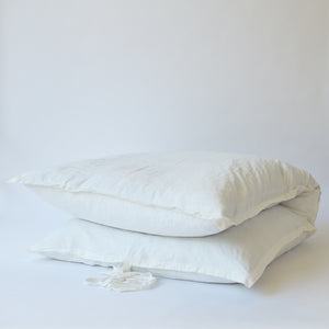Linen GlamSwag in Antique White