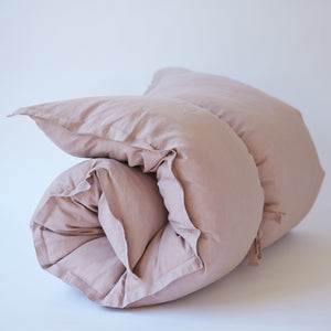 Linen GlamSwag in Rosewater