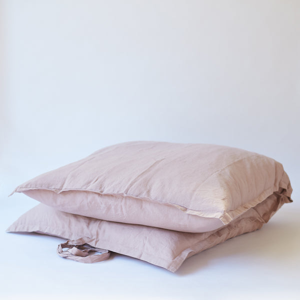 Linen GlamSwag in Rosewater