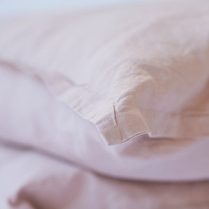 Linen GlamSwag in Rosewater