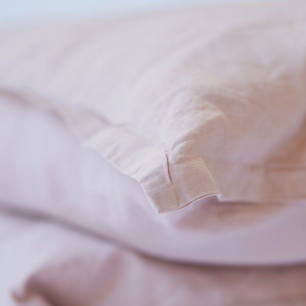 Linen GlamSwag in Rosewater