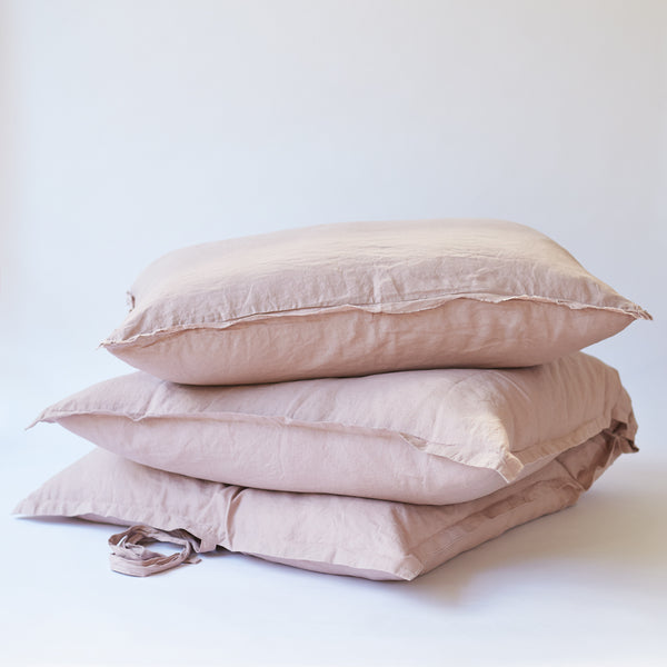Linen GlamSwag in Rosewater