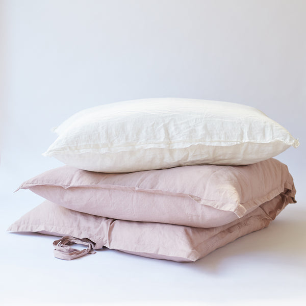 Linen GlamSwag in Rosewater