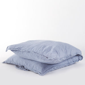 Linen GlamSwag in Light Blue Chambray
