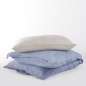 Linen GlamSwag in Light Blue Chambray