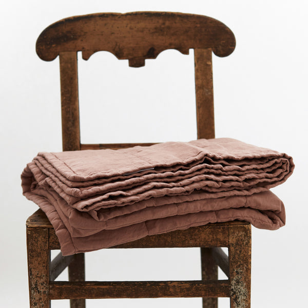 Quilted Throw in Lotus