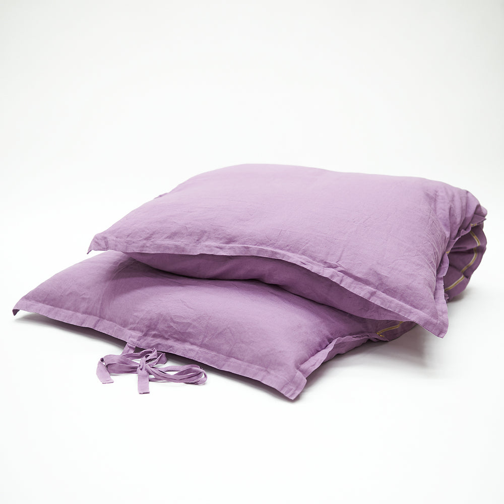 Linen GlamSwag in Jacaranda